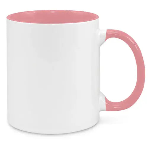 Inner Pink Ceramic Sublimation Mug - simple